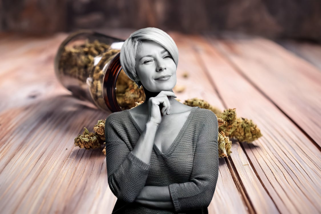Frau fragt sich, woher sie legal Cannabis bekommt